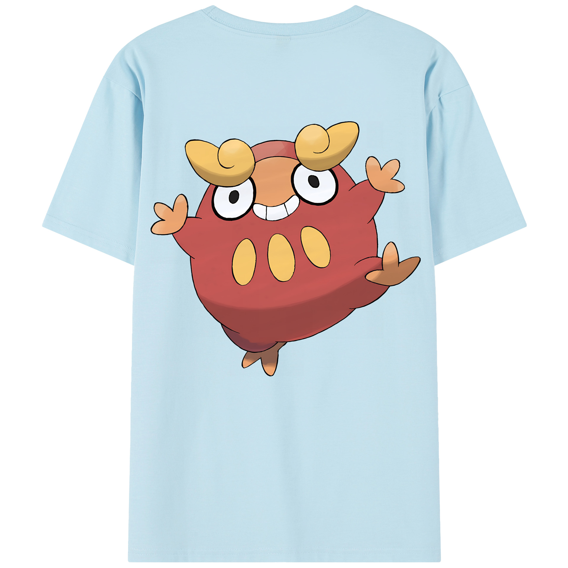 （画像用） ポケットモンスター Pokémon 綿100％半袖Tシャツ（背面プリント）